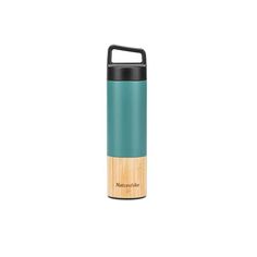 Термос Naturehike NH20SJ035 530мл, голубой, бамбуковый, 6927595763391 No Brand