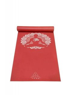 Коврик для йоги Dream Om Red Germany (183 см 1.4 кг бордовый 60 см 4.5 мм) Rama Yoga
