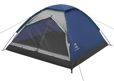 Палатка Jungle Camp Lite Dome 3 трёхместная, синий и серый