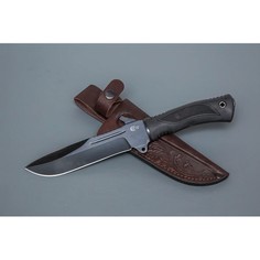 Туристический охотничий тактический нож Тайфун Ворсма, сталь У8, эластрон, ручная работа
