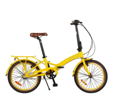 Складной Велосипед Shulz Goa V-brake жёлтый