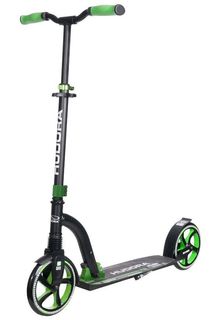 Самокат Hudora Big Wheel Flex 200 - Зеленый/Черный
