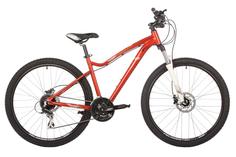 Женский велосипед Stinger Vega Evo 27.5, год 2021, цвет Оранжевый, ростовка 17