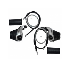 Грипшифты KDSG-43-3SI/7SI(index) 3+7скоростей, с тросиками, рубашками и грипсами. TBS