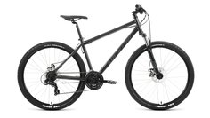 Велосипед FORWARD Sporting 29 2.0 D -23г. (17" / черный-темно-серый )