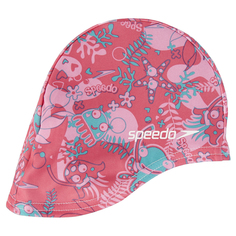 Шапочка для плавания Speedo Sea Squad Polyester Cap Jr pink