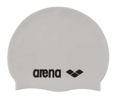 Шапочка для плавания ARENA Classic Silicone (белый) 91662/15