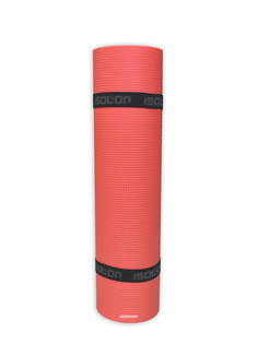 Коврик для фитнеса и йоги Isolon Yoga Lotos 180х60см красный