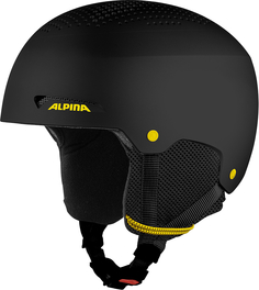 Горнолыжный шлем Alpina Pala Black Matt - Yellow (22/23) (48-52)