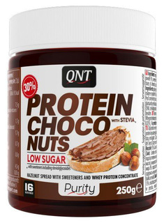 Ореховая паста QNT Protein 250 г choco nuts