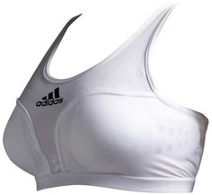 Защита груди женская Adidas WKF Lady Protector белая, XS