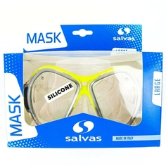 Маска для плав. Salvas Phoenix Mask , арт.CA520S2GYSTH,зак.стекло, силикон, р.Senior, сере No Brand