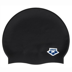 Шапочка для плавания ARENA Team Stripe Cap (черный) 001463/110