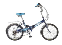 Велосипед Novatrack FS30 Classic 20 2017 One Size blue