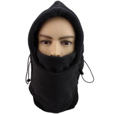 Ветрозащитная флисовая маска 17032 00107653 one size, черный No Brand