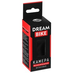 Велосипедная камера Dream Bike бутиловая, картонная коробка 8", 1,75-1,95"