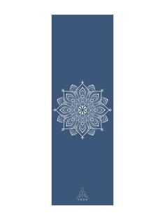 Коврик для йоги Mandala Blue Germany (1.4 кг, 183 см, 3 мм, синий, 60 см) Rama Yoga