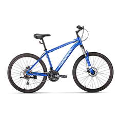 Велосипед горный Forward Hardi 26 2.0 D AL рама 16" синий/бежевый