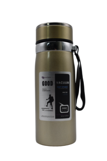 Термос Vacuum Gold-316 600 мл, с ударопрочным корпусом, сталь 316 No Brand