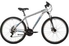 Велосипед STINGER Element STD (2021), горный (взрослый), рама 18", колеса 27.5", серый, 14