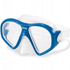 маска для плавания reef rider синяя, от 14 лет, арт. 55977-синий, Интекс No Brand