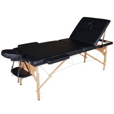 Массажный стол складной DFC Nirvana Relax Pro black
