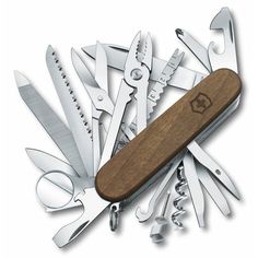 Нож перочинный Victorinox SwissChamp Wood (1.6791.63) 91мм