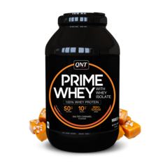 Протеин QNT Prime Whey вкус солёная карамель, 2000 гр.