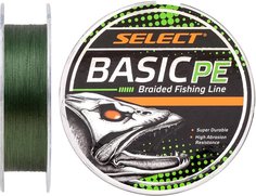 Шнур Select Basic PE 4x 100m (тёмно-зелёный) 0.26mm 45LB/20.8kg