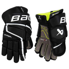 Перчатки хоккейные BAUER Vapor 3X Pro S22 JR р.10 (черно-белый) 1059963 Бауэр