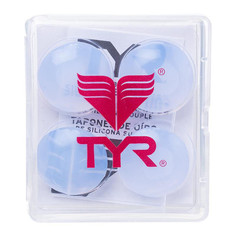 Беруши TYR Soft Silicone Ear Plugs, арт.LEP-101, one size, силикон, прозрачный