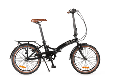 Складной Велосипед Shulz Goa V-brake чёрный