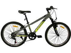Подростковый велосипед Maxiscoo Cord Modus 24 7sp, год 2023, цвет Серебристый