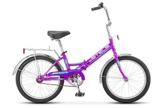 Складной велосипед Stels Pilot 310 20 Z010, год 2022, цвет Фиолетовый, ростовка 13