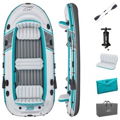 Лодка Adventure Elite X5 Raft 5-местная 364 х 166 см (весла,насос,сумка) 65159 Bestway