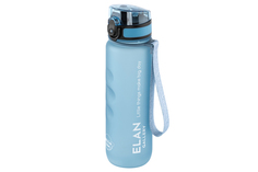 Бутылка для воды Elan Gallery Style Matte 500 мл 6,5х6,5х23 см углубления, голубая пастель
