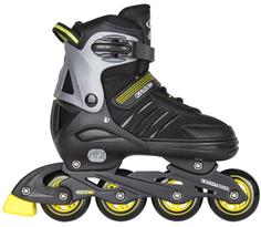 Роликовые коньки TECH TEAM Kargo р. 31-34 (S) (черный)