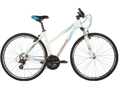Женский велосипед Stinger Liberty STD, год 2021, цвет Белый, ростовка 20.5