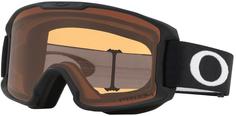 Очки Горнолыжные Oakley Line Miner Youth Matte Black/Prizm Snow Persimmon