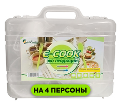 Походный набор посуды MirCamping E-Cook 293-4 в кейсе на 4 персоны