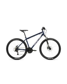 Велосипед Forward Sporting Hd 24 скорости, ростовка 19, тёмно-синий, серебристый, 27,5