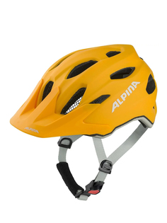 Велошлем Alpina Carapax Jr. Burned/Yellow Matt (См:51-56)