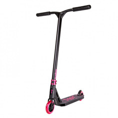 Самокат трюковой TT Drop 2022 pink (черный с розовыми колесами) 1/4 Tech Team