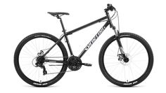Велосипед Forward Sporting 27,5 2.0 D 2023 17" черный