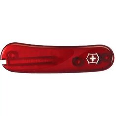 Накладка передняя "Victorinox" для ножей 85 мм, пластиковая, полупрозрачная красная