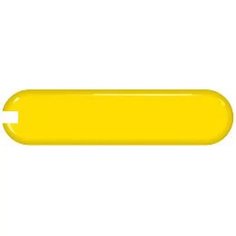 Накладка задняя "Victorinox" для ножей 58 мм, пластиковая, желтая