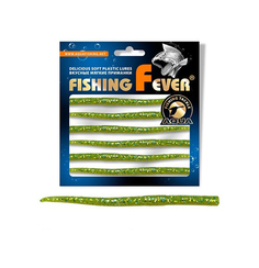 Червь AQUA FishingFever EEL, длина - 12,0cm, вес - 3,0g, упаковка 6 шт, WH06, 1 упаковка.