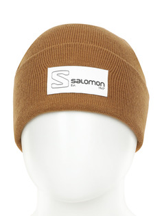 Шапка Salomon 2022-23 Outlife Logo Beanie Bronze Brown