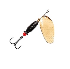 Блесна-вертушка для рыбалки AQUA ESTI BULLET-2 8,0g, золото, 1 штука