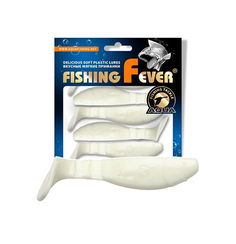 Риппер AQUA FishingFever FLAT, 10,0cm, 11,8g, 4 шт, 001 (белый), 1 уп.